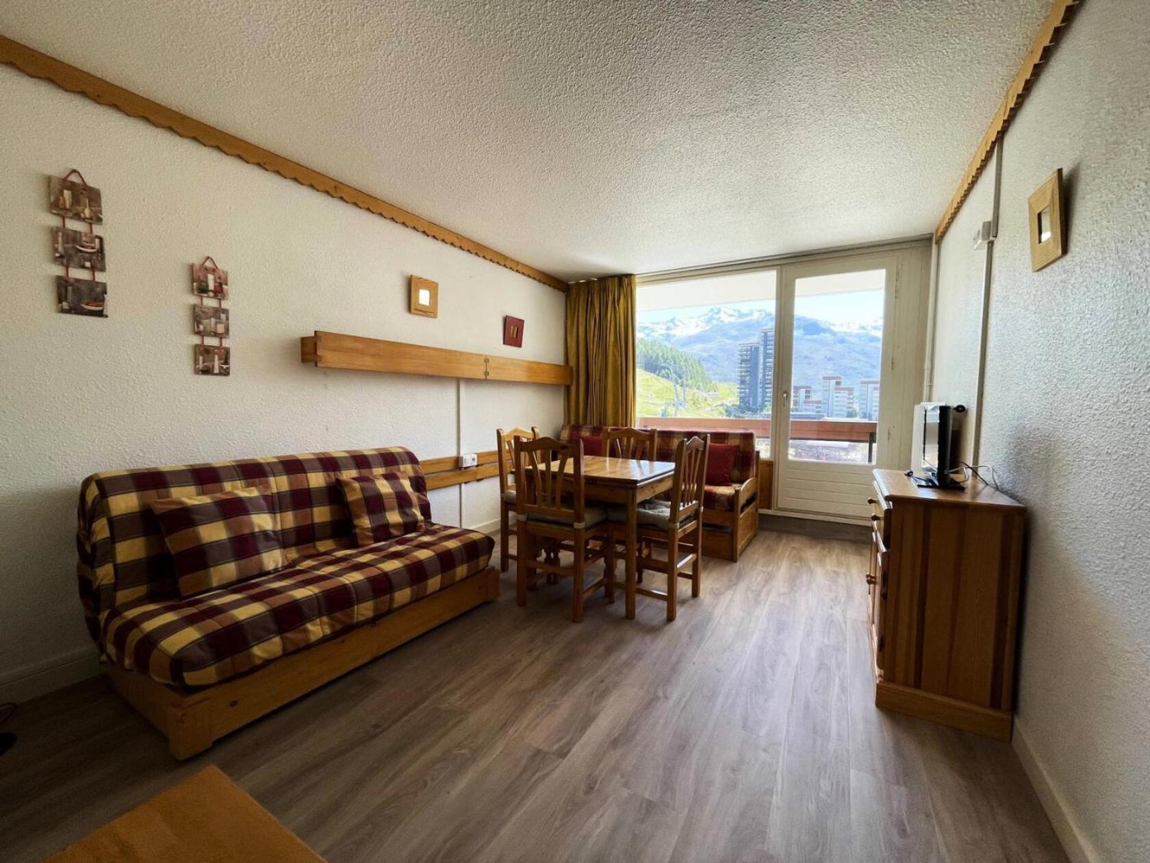 Residence Chaviere - Studio 4 Pers A La Croisette - Vue Sur Les Pistes - Acces 3 Vallees Mae-5464 سان-مارتن-دي-بيفيل المظهر الخارجي الصورة